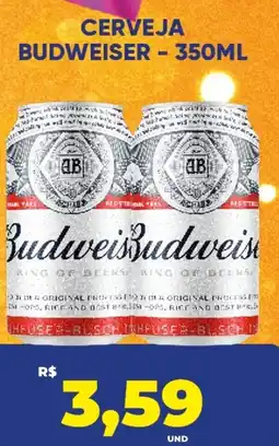 Tatico Cerveja budweiser oferta