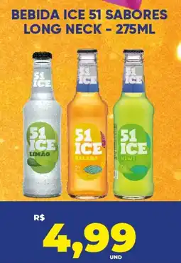 Tatico Bebida ice 51 sabores long neck oferta