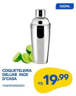 Casa Freitas Coqueteleira deluxe inox d'casa oferta