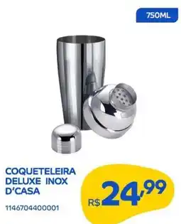 Casa Freitas Coqueteleira deluxe inox d'casa oferta