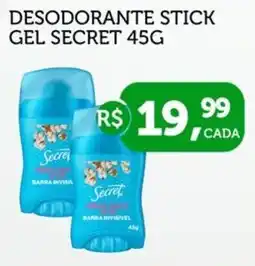 CenterBox Desodorante stick gel secret oferta