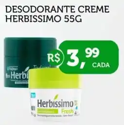 CenterBox Desodorante creme herbissimo oferta