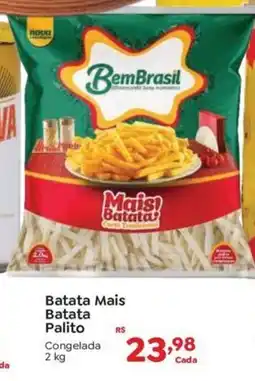 Novo Atacarejo Batata Mais Batata Palito Congelada oferta