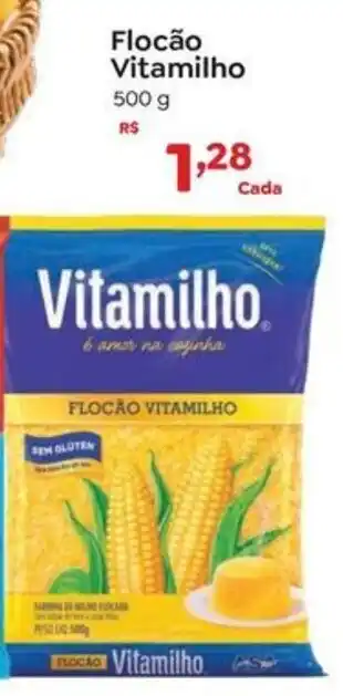 Novo Atacarejo Flocão Vitamilho oferta