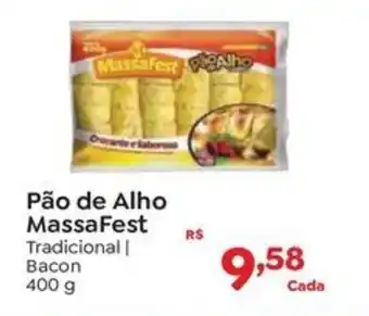 Novo Atacarejo Pão de Alho MassaFest oferta