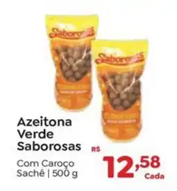 Novo Atacarejo Azeitona Verde Saborosas oferta