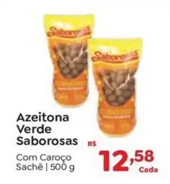 Novo Atacarejo Azeitona Verde Saborosas oferta