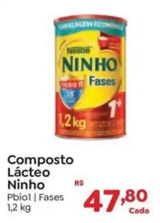 Novo Atacarejo Composto Lácteo Ninho oferta