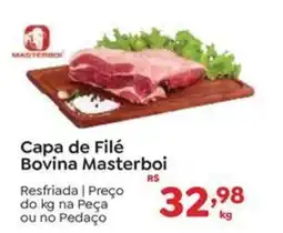 Novo Atacarejo Capa de Filé Bovina Masterboi ou no Pedaço oferta