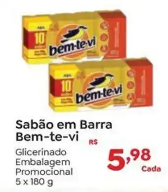 Novo Atacarejo Sabão em Barra Bem-te-vi oferta