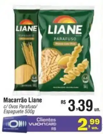 Fort Atacadista Macarrão Liane oferta