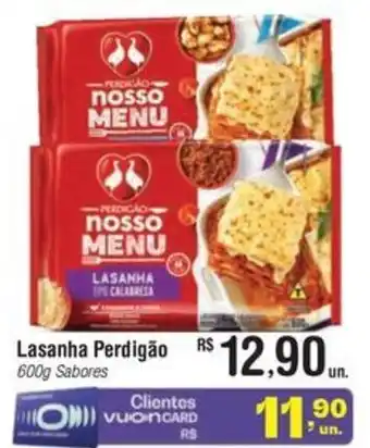 Fort Atacadista Lasanha Perdigão sabores oferta