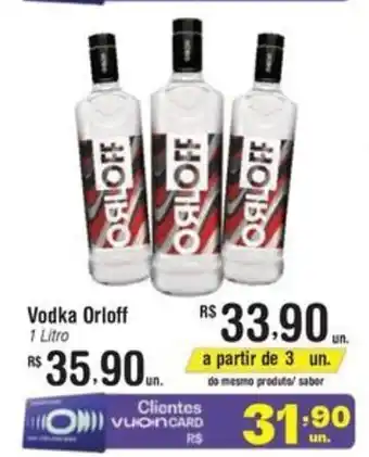 Fort Atacadista Vodka Orloff oferta