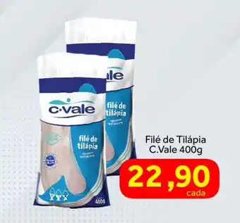 Shibata Supermercados Filé de Tilápia C.Vale oferta