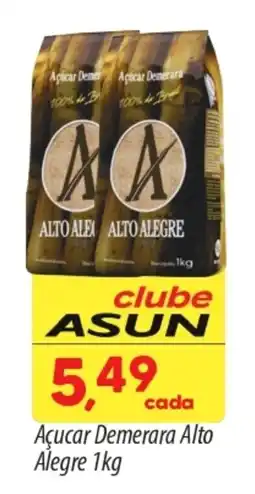 Asun Açucar Demerara Alto Alegre oferta