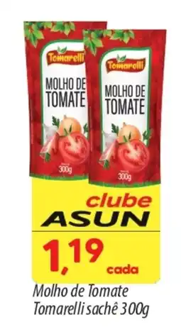 Asun Molho de Tomate Tomarelli sachê oferta