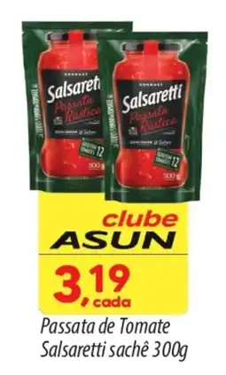 Asun Passata de Tomate Salsaretti sachê oferta