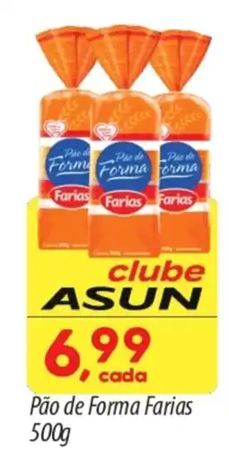 Asun Pão de Forma Farias oferta