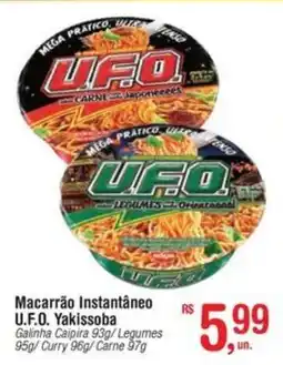 Fort Atacadista Macarrão Instantâneo U.F.O. Yakissoba oferta