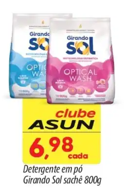 Asun Detergente em pó Girando Sol sachê oferta