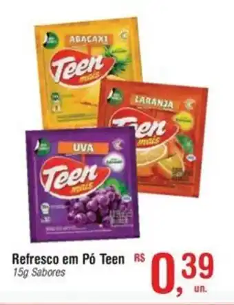 Fort Atacadista Refresco em Pó Teen Sabores oferta