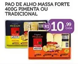 CenterBox Pao de alho massa forte pimenta ou tradicional oferta