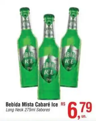 Fort Atacadista Bebida Mista Cabaré Ice  Long Neck  Sabores oferta