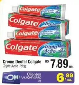 Fort Atacadista Creme Dental Colgate Tripla Ação oferta