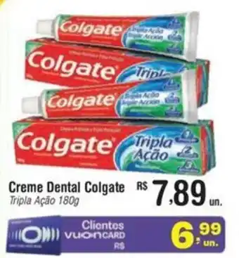 Fort Atacadista Creme Dental Colgate Tripla Ação oferta