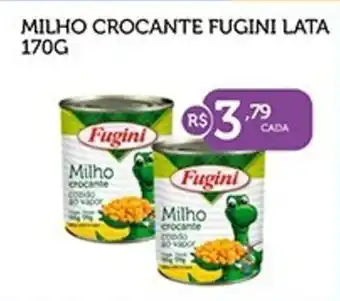 CenterBox Milho crocante fugini lata oferta