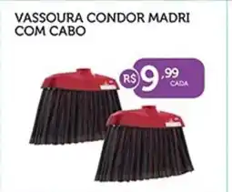 CenterBox Vassoura condor madri com cabo oferta