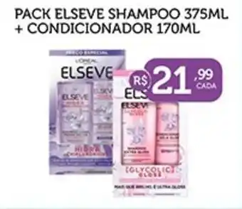 CenterBox Pack elseve shampoo + condicionador oferta