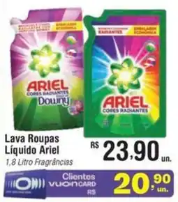 Fort Atacadista Lava Roupas Líquido Ariel Fragrâncias oferta