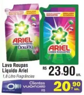 Fort Atacadista Lava Roupas Líquido Ariel Fragrâncias oferta