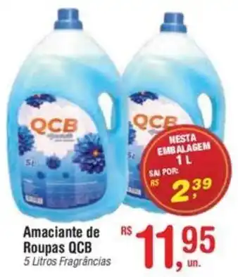 Fort Atacadista Amaciante de Roupas QCB oferta