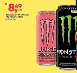 Frangolândia Bebida energética Monster  sabores oferta