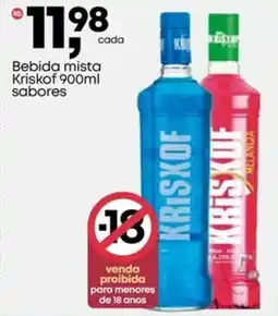 Frangolândia Bebida mista Kriskof sabores oferta