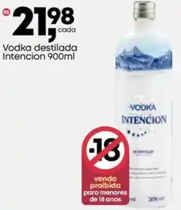 Frangolândia Vodka destilada Intencion oferta