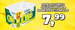 Rede Economia Papel higiênico olé folha dupla 20 metros oferta