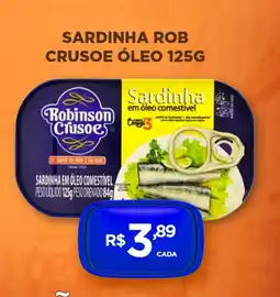 DB Supermercados Sardinha rob crusoe óleo oferta