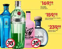 Frangolândia Gin Inglês Tanqueray N° Ten oferta