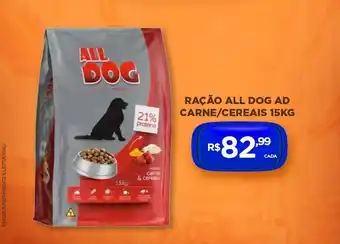 DB Supermercados Ração all dog ad carne/cereais oferta