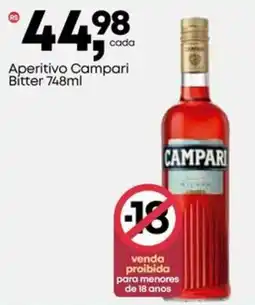 Frangolândia Aperitivo Campari Bitter oferta