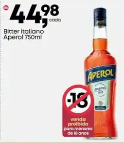 Frangolândia Bitter italiano Aperol oferta