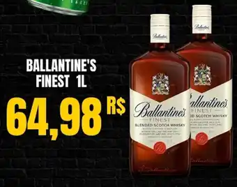 Mercadão Atacadista Ballantine's finest oferta