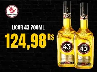 Mercadão Atacadista Licor 43 oferta