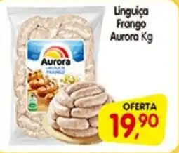 Cercadão Linguiça Frango Aurora oferta