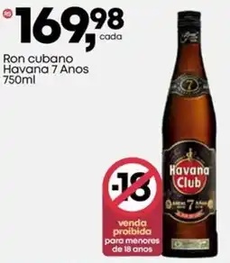 Frangolândia Ron cubano Havana 7 Anos oferta