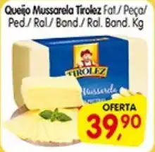 Cercadão Queijo Mussarela Tirolez oferta