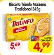 Cercadão Biscoito Triunfo Maizena Tradicional oferta